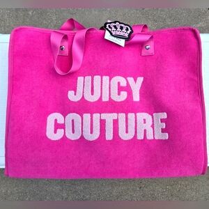Juicy Couture Pink Beach Tote